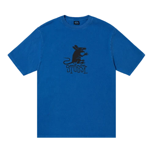 Stussy Rat Pigment Dyed Tee 'Blue'