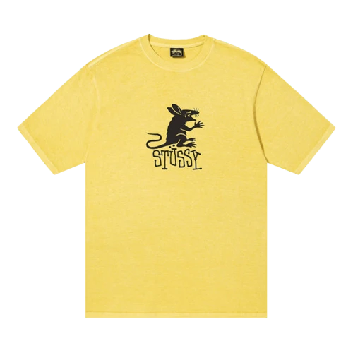 Stussy Rat Pigment Dyed Tee 'Butter'