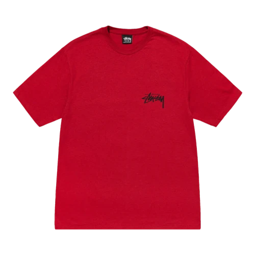 Stussy 8 Ball Fade Tee 'Red'