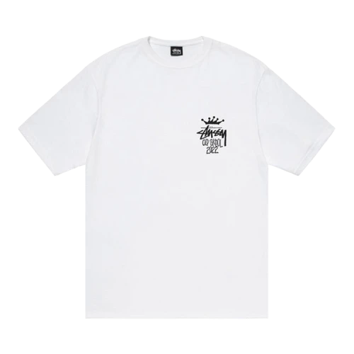 Stussy Old Skool 22 Tee 'White'