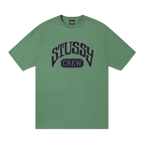 Stussy Crew Tee 'Green'
