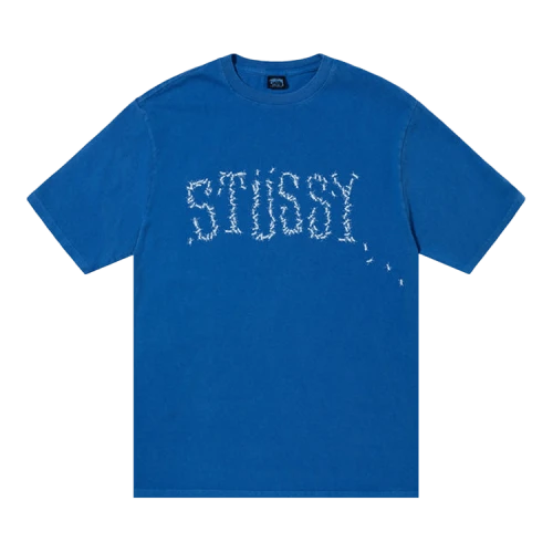 Stussy Ants Pigment Dyed Tee 'Blue'