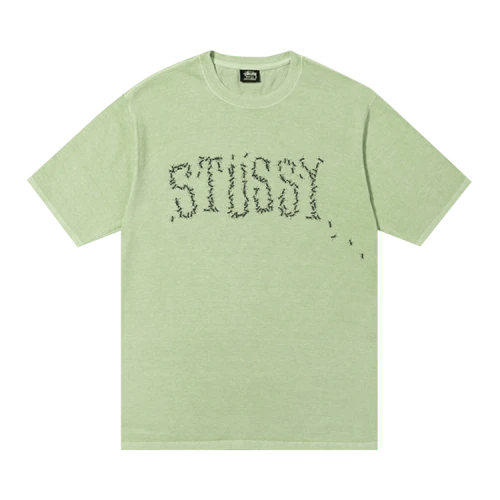 Stussy Ants Pigment Dyed Tee 'Sage'