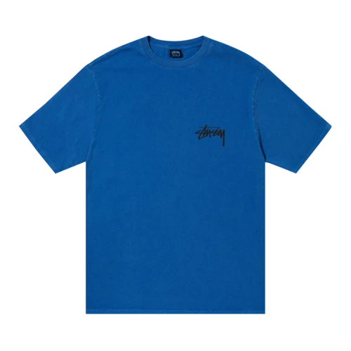 Stussy Club Crown Pigment Dyed Tee 'Blue'