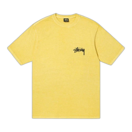 Stussy Club Crown Pigment Dyed Tee 'Butter'