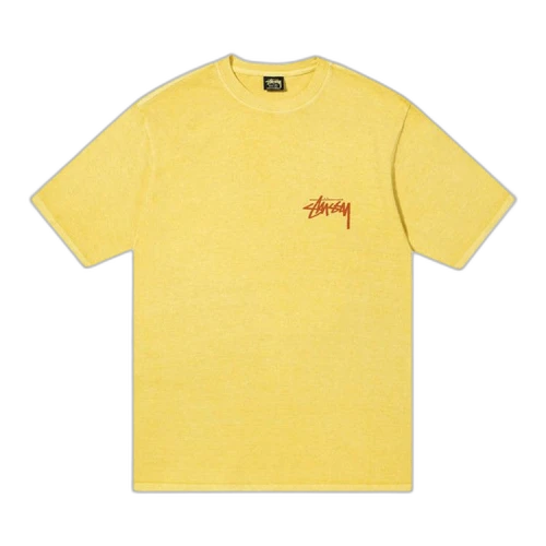 Stussy How We're Livin' Pigment Dyed Tee 'Butter'