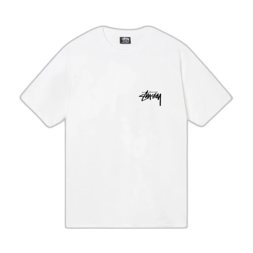 Stussy Withered Flower Tee White