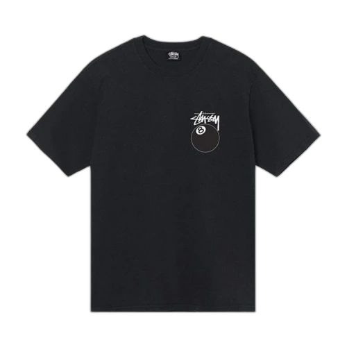 Stussy 8 Ball Pigment Dyed Tee 'Black'