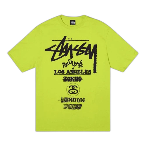 Stussy Tour T-shirt Keylime