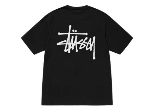 Stussy Basic Pigment Dyed T-Shirt Black