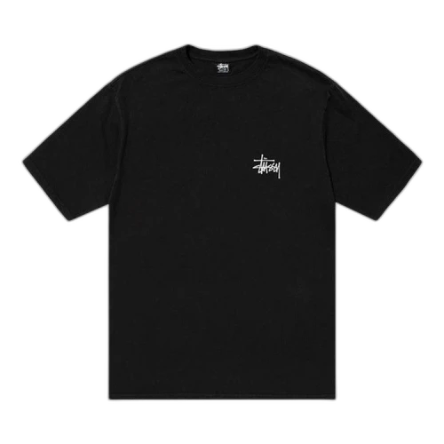 Stussy Basic Pigment Dyed Tee 'Black'