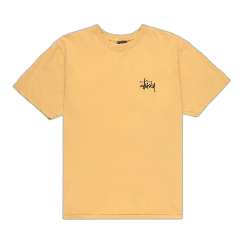 Stussy Basic Pigment Dyed T-Shirt 'Honey'
