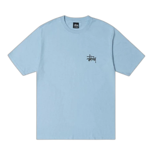 Stussy Basic Pigment Dyed Tee 'Sky Blue'