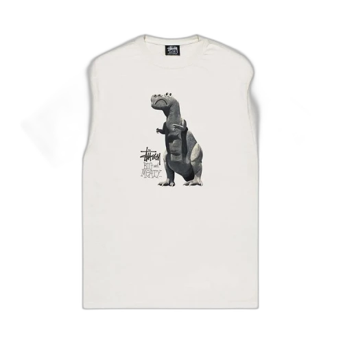 Stussy Big & Meaty Pigment Dyed Tee 'Natural'