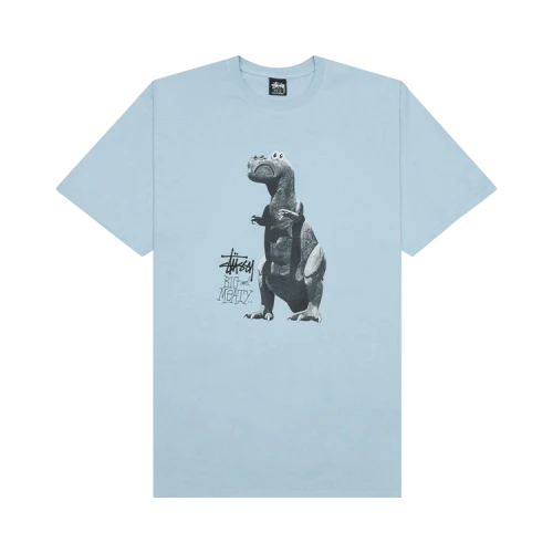 Stussy Big & Meaty Pigment Dyed Tee 'Sky Blue'