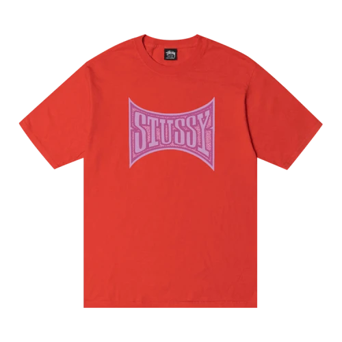 Stussy Champion Pigment Dyed Tee 'Tomato'