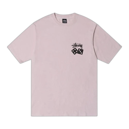 Stussy Dice Pigment Dyed Tee 'Blush'
