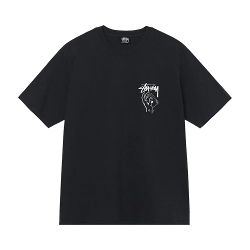 Stussy Shuffle Pigment Dyed Tee 'Black'