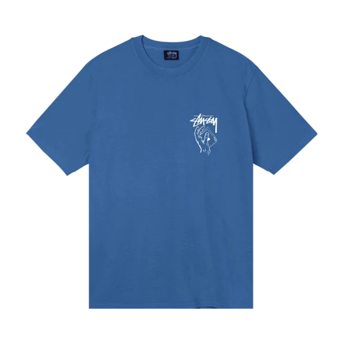 Stussy Shuffle Pigment Dyed Tee 'Blue'