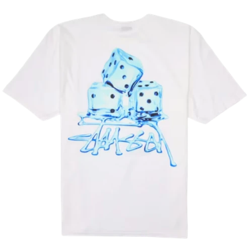 Stussy Melted Tee White