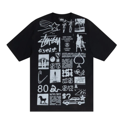 Stussy Sara Tee Black