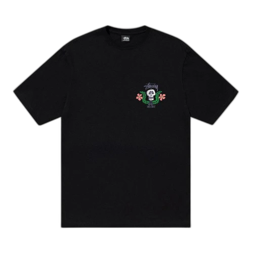 Stussy Skull Crest Tee Black