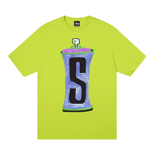 Stussy Spraycan Tee Keylime
