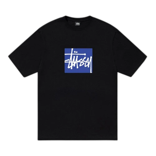 Stussy Stock Box Tee 'Black'