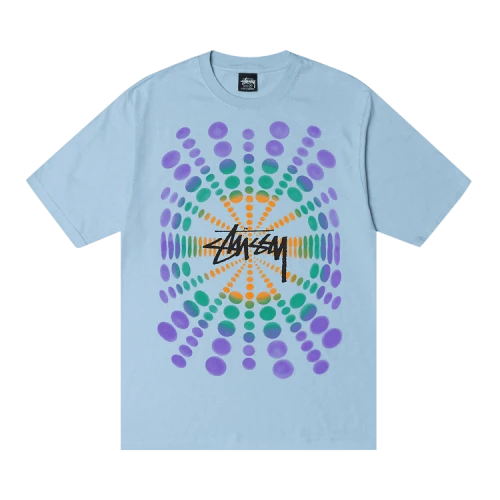 Stussy Atticus Pigment Dyed Tee 'Sky Blue'
