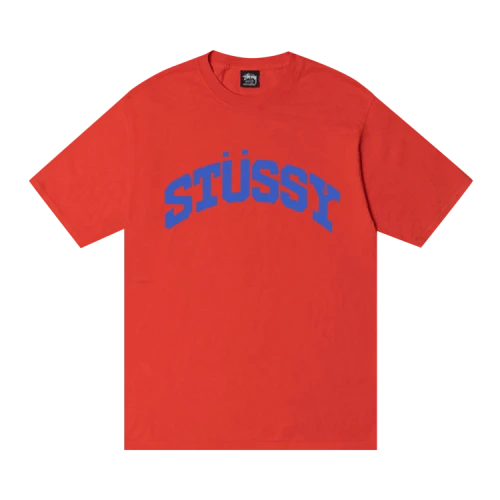 Stussy Block Sport Pigment Dyed Tee 'Tomato'