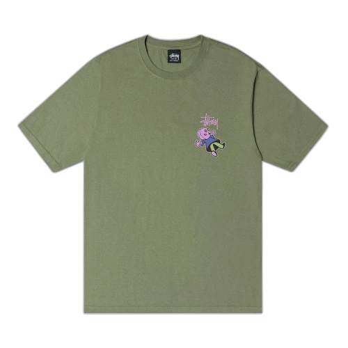 Stussy Dollie Pigment Dyed Tee Artichoke