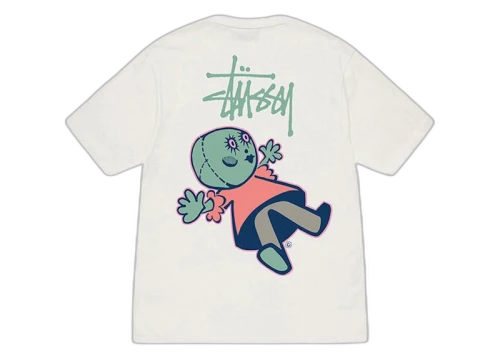 Stussy Dollie Pigment Dyed Tee Natural