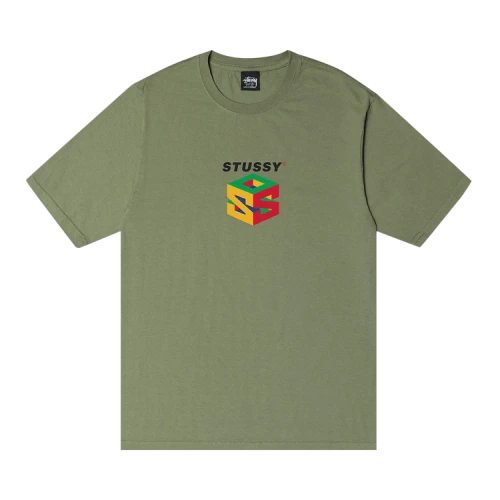 Stussy S64 Pigment Dyed Tee 'Artichoke'