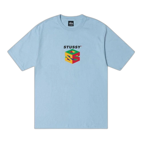 Stussy S64 Pigment Dyed Tee 'Sky Blue'