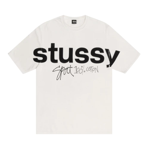 Stussy Sport 100% Pigment Dyed Tee 'Natural'