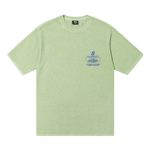Stussy All Natural Pigment Dyed Tee 'Sage'