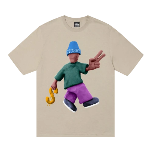 Stussy Peace & Prosperity Tee 'Khaki'