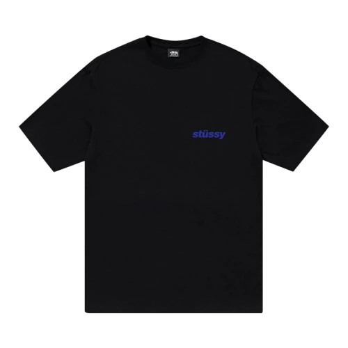 Stussy Stacked Tee 'Black'