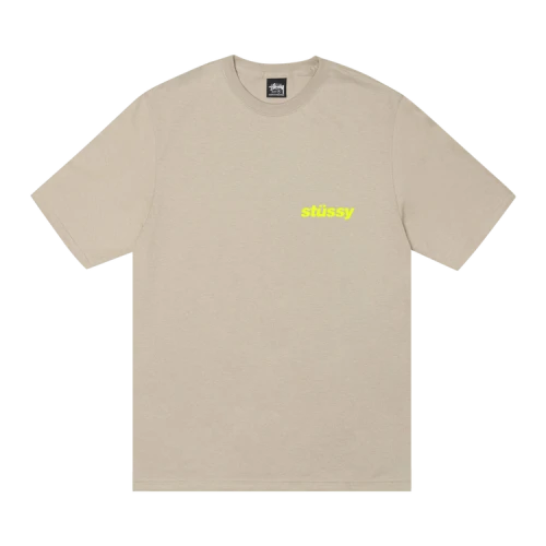 Stussy Stacked Tee 'Khaki'