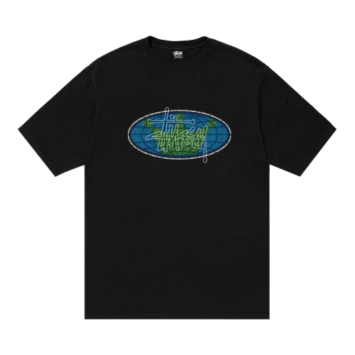 Stussy King Of The World Pigment Dyed 'Black'