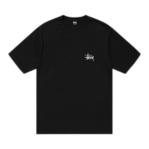 Stussy Fallen Angel Pigment Dyed Tee 'Black'