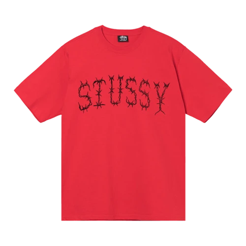 Stussy Barb Tee 'Red'