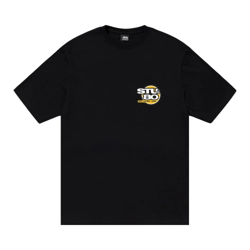 Stussy Hot 80 Tee 'Black'