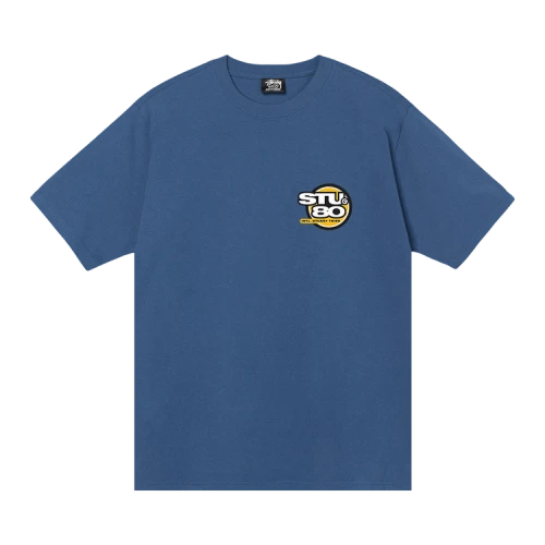 Stussy Hot 80 Tee 'Midnight'