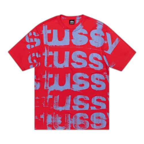 Stussy Stamp Tee 'Red'