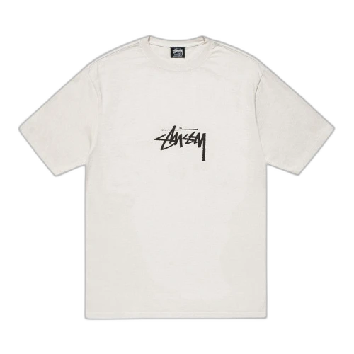 Stussy Pigment Dyed Small Stock Tee 'Natural'