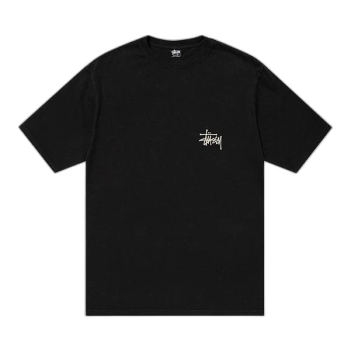 Stussy Pigment Dyed Built Tough Tee 'Black'