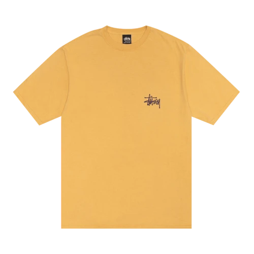 Stussy Pigment Dyed Built Tough Tee 'Honey'
