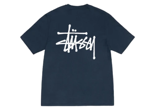 Stussy Basic Stussy T-shirt Navy