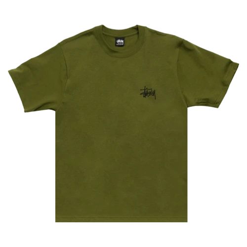 Stussy Basic Stüssy Tee 'Olive'